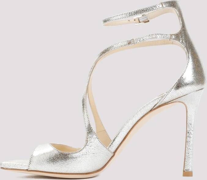 Jimmy Choo Champagne Azia Sandalen Gray Dames