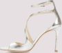 Jimmy Choo Champagne Azia Sandalen Gray Dames - Thumbnail 2