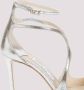 Jimmy Choo Champagne Azia Sandalen Gray Dames - Thumbnail 4