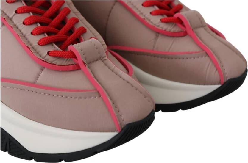 Jimmy Choo Chique Gewatteerde Ballet Sneakers Pink Dames