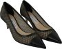 Jimmy Choo Chique puntige pumps in lak en mesh Black Dames - Thumbnail 2