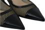 Jimmy Choo Chique puntige pumps in lak en mesh Black Dames - Thumbnail 3