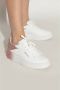 Jimmy Choo Witte Leren Glitter Sneakers White Dames - Thumbnail 7