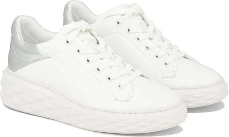 Jimmy Choo Diamond Maxi Sneakers White Dames
