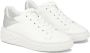 Jimmy Choo Witte Leren Flatform Sneakers met Zilveren Gelamineerd Detail White Dames - Thumbnail 12