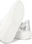 Jimmy Choo Witte Leren Flatform Sneakers met Zilveren Gelamineerd Detail White Dames - Thumbnail 15