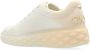 Jimmy Choo Witte leren sneakers met diamantmotief White Dames - Thumbnail 5