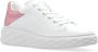 Jimmy Choo Witte leren sneakers met diamantmotief White Dames - Thumbnail 4