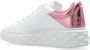 Jimmy Choo Witte leren sneakers met diamantmotief White Dames - Thumbnail 5
