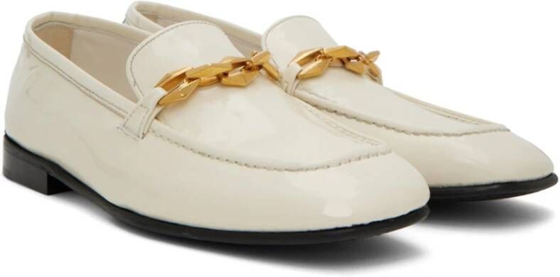Jimmy Choo Diamond Tilda Loafers White Dames