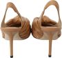 Jimmy Choo Caramelbruin Leren Annabell Pumps Brown Dames - Thumbnail 5