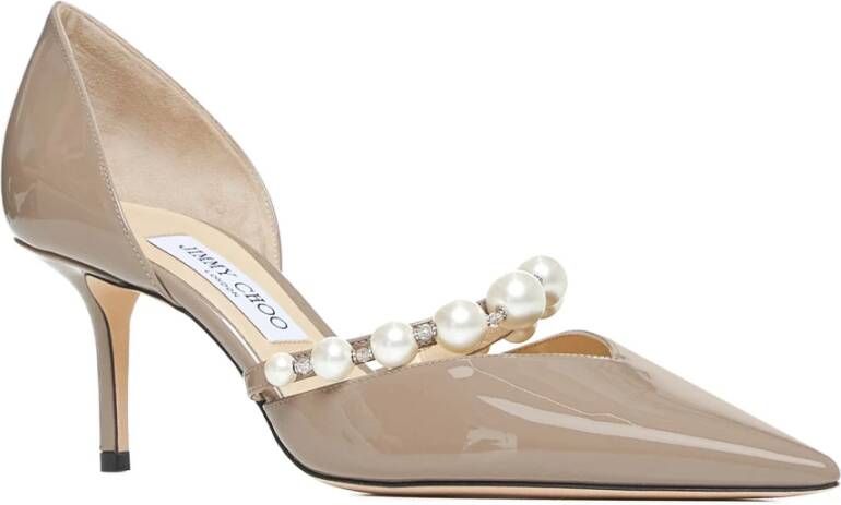 Jimmy Choo Aurelie 65 Beige Dames