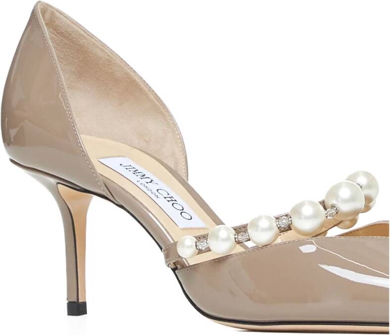 Jimmy Choo Aurelie 65 Beige Dames