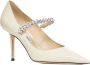 Jimmy Choo Elegante Hakken White Dames - Thumbnail 8