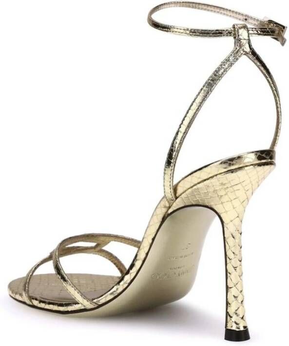 Jimmy Choo Elegante Leren Sandalen met Enkelband
