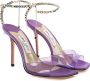 Jimmy Choo Elegante sandaal in PVC en satijn Purple Dames - Thumbnail 8
