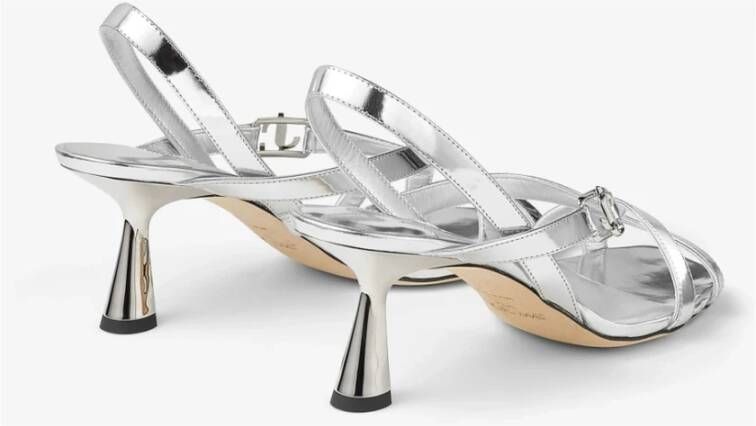 Jimmy Choo Elegante Sandaal voor Vrouwen Gray Dames