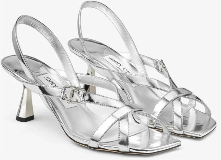 Jimmy Choo Elegante Sandaal voor Vrouwen Gray Dames
