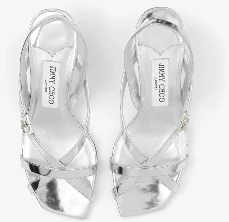 Jimmy Choo Elegante Sandaal voor Vrouwen Gray Dames