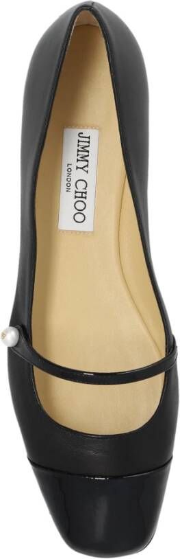 Jimmy Choo Elisa ballerina's Zwart Dames