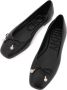 Jimmy Choo Elme Ballerina Flats met kristalversierde parels Black Dames - Thumbnail 9