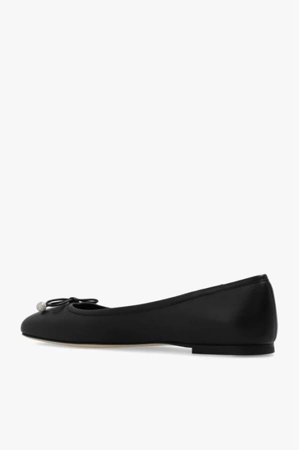 Jimmy Choo Elme leren ballet flats Zwart Dames