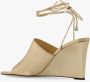 Jimmy Choo Sandalen met sleehak Goud - Thumbnail 6