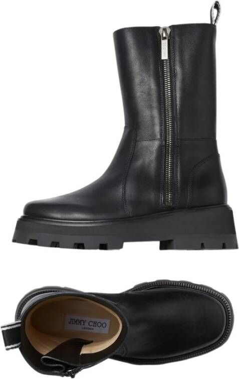 Jimmy Choo Chunky laarzen Zwart - Foto 5