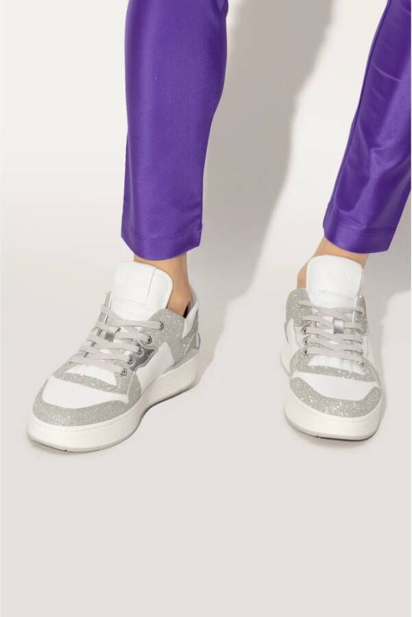 Jimmy Choo Florent low-top sneakers Zilver - Foto 2