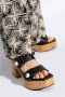 Jimmy Choo Gehakte pantoffels Fayence 95 Black Dames - Thumbnail 2