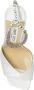 Jimmy Choo Geschoeide sandalen Saeda White Dames - Thumbnail 6