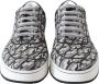 Jimmy Choo Glitter Slip-On Sneakers Zwart en Zilver Black - Thumbnail 5