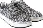 Jimmy Choo Glitter Slip-On Sneakers Zwart en Zilver Black - Thumbnail 6