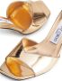 Jimmy Choo Gouden Skye Sandaal met 7cm Hak - Thumbnail 2