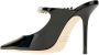 Jimmy Choo Zwarte Lakleren Sandalen met Kristallen Bandjes - Thumbnail 7