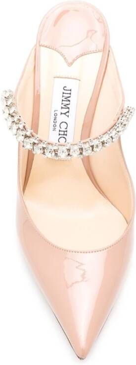 Jimmy Choo Bing muiltjes verfraaid met kristallen Roze - Foto 8
