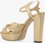 Jimmy Choo Heeloise sandalen met metallic afwerking Goud - Thumbnail 6