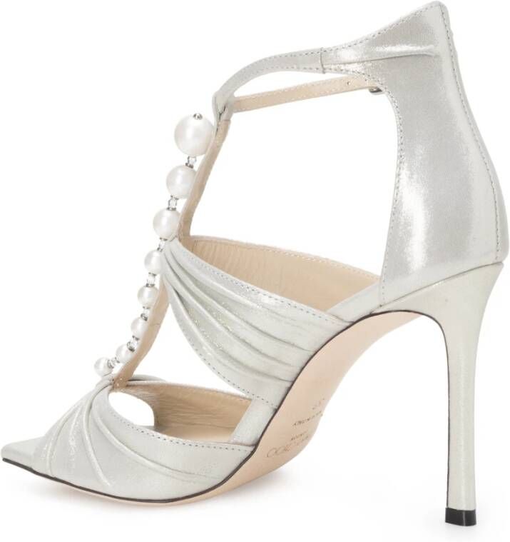 Jimmy Choo High Heel Sandals Beige Dames