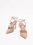 Jimmy Choo Beige Leren Pumps met puntige neus Beige Dames - Thumbnail 8