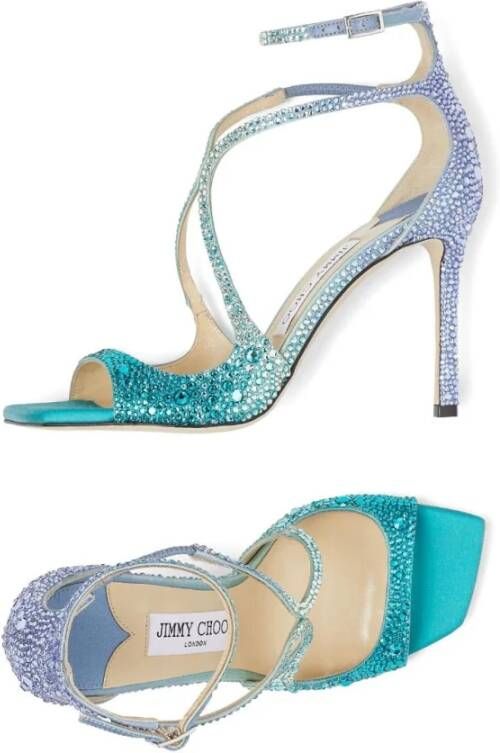 Jimmy Choo High Heel Sandals Blauw Dames