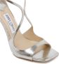 Jimmy Choo Elegante Leren Sandalen met Gevormde Bandjes Beige Dames - Thumbnail 7