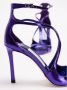 Jimmy Choo Azia glanzende sandalen met hak Purple Dames - Thumbnail 5