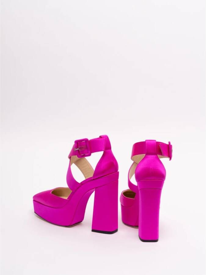 Jimmy Choo Gian pumps met plateauzool Roze - Foto 9
