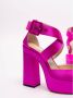 Jimmy Choo Gian pumps met plateauzool Roze - Thumbnail 11