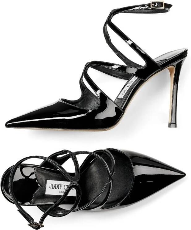 Jimmy Choo High Heel Sandals Zwart Dames