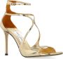 Jimmy Choo Hoge hak sandalen 'Azia' Yellow Dames - Thumbnail 4