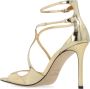 Jimmy Choo Hoge hak sandalen 'Azia' Yellow Dames - Thumbnail 5
