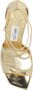 Jimmy Choo Hoge hak sandalen 'Azia' Yellow Dames - Thumbnail 6