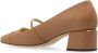 Jimmy Choo Mesh Panel Elisa Pumps met Blokhak Beige Dames - Thumbnail 5