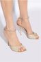 Jimmy Choo Hoge sandalen met hak Saeda Gray Dames - Thumbnail 2